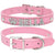 Bling Rhinestone Puppy Dog Collars