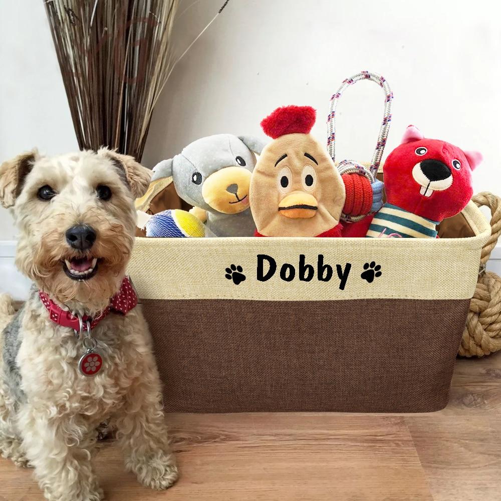 Personalized Pet Storage Basket